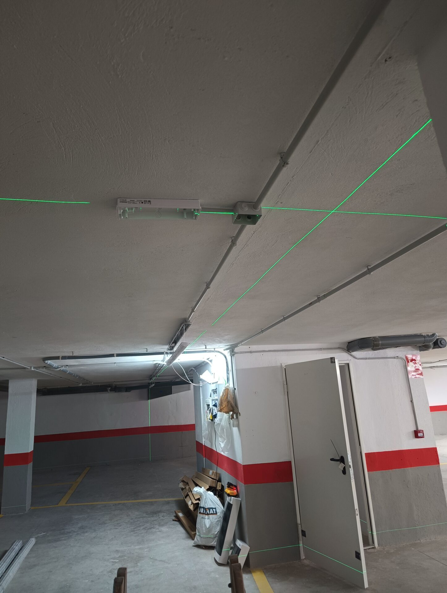 Instalación eléctrica en garaje comunitario Valencia para cargador de coche eléctrico wallbox